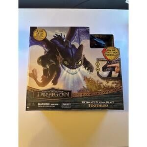 How to Train Your Dragon Ultimate Plasma Blast Toothless Figure 15” New